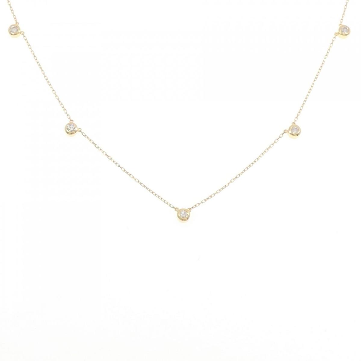 K18YG ダイヤモンド ネックレス 0.30CT【中古】|KOMEHYO ONLINESTORE 店