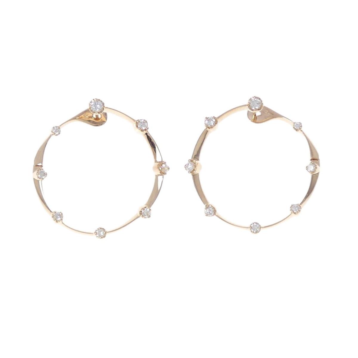 750PG ダイヤモンド ピアス【中古】 225,270円
