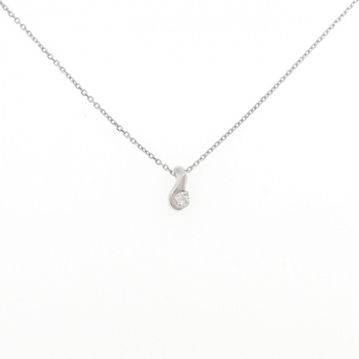 クミキョク ダイヤモンド ネックレス 0.06CT【中古】
