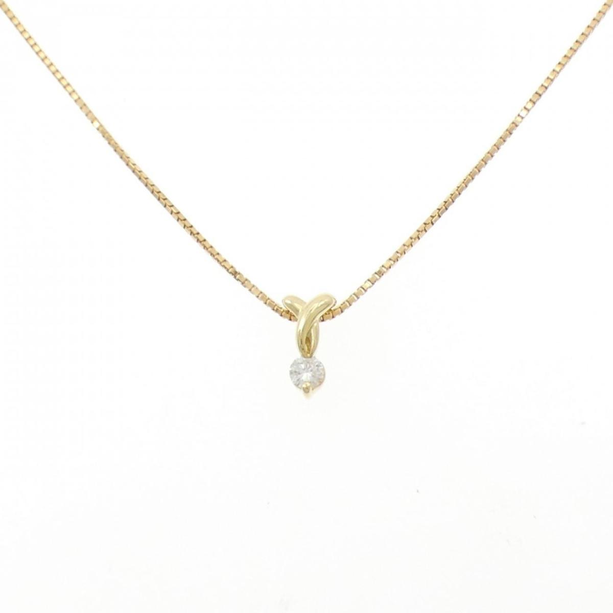 K18YG ダイヤモンド ネックレス 0.23CT【中古】|KOMEHYO ONLINESTORE 店