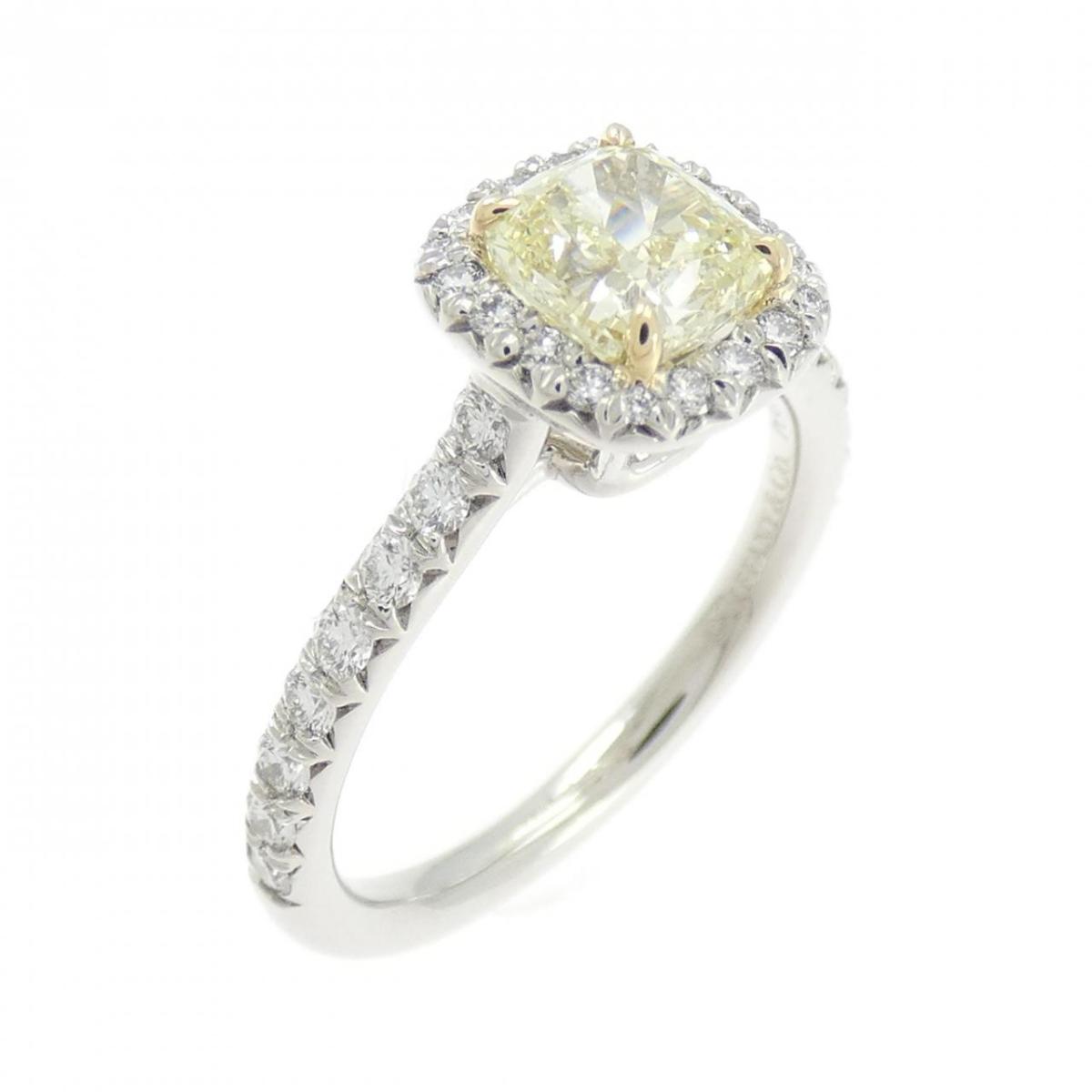 ティファニー ソレスト リング 0.79CT FY VS1【中古】