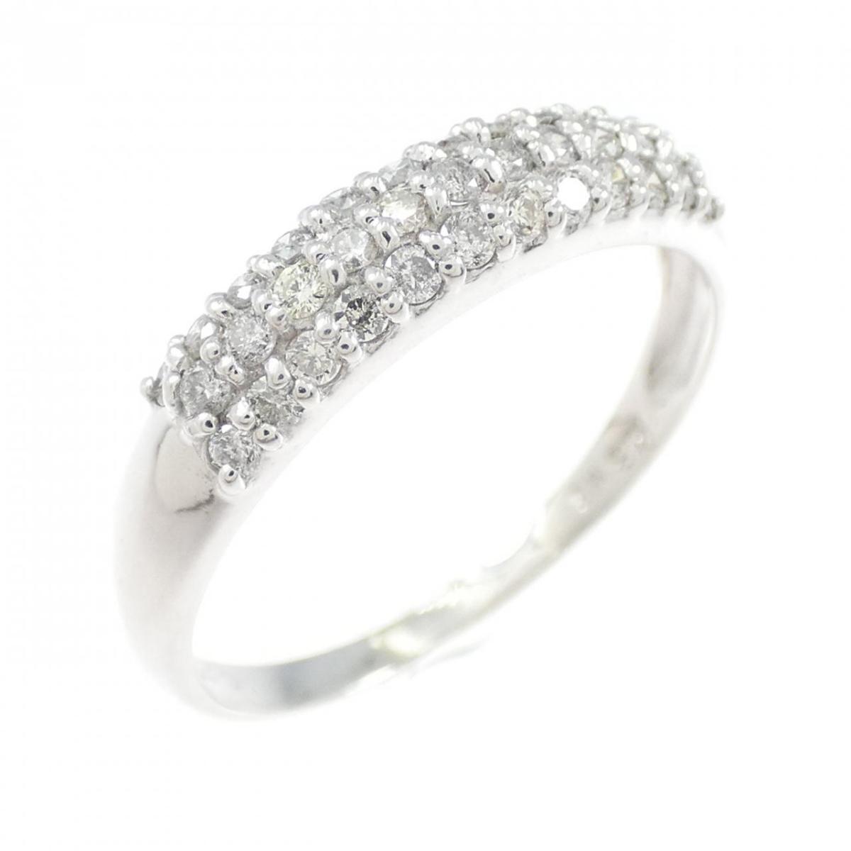 K18WG ダイヤモンド リング 0.25CT【中古】｜KOMEHYO ONLINESTORE 店