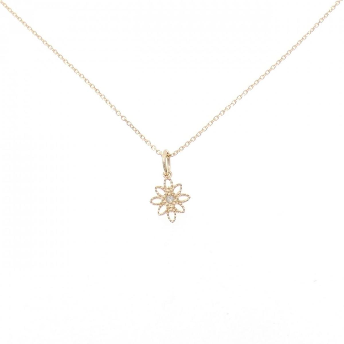 アガット ダイヤモンド ネックレス 0.01CT【中古】 21,726円