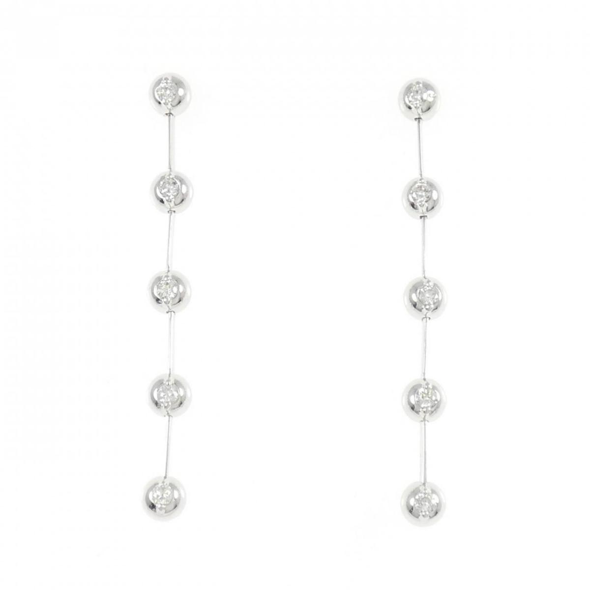 K18WG ダイヤモンド ピアス 0.20CT【中古】｜KOMEHYO ONLINESTORE 店