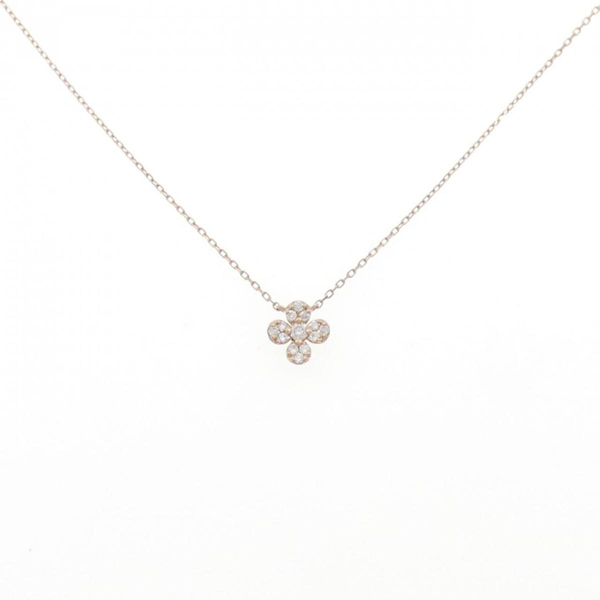 4゜C ダイヤモンド ネックレス【中古】