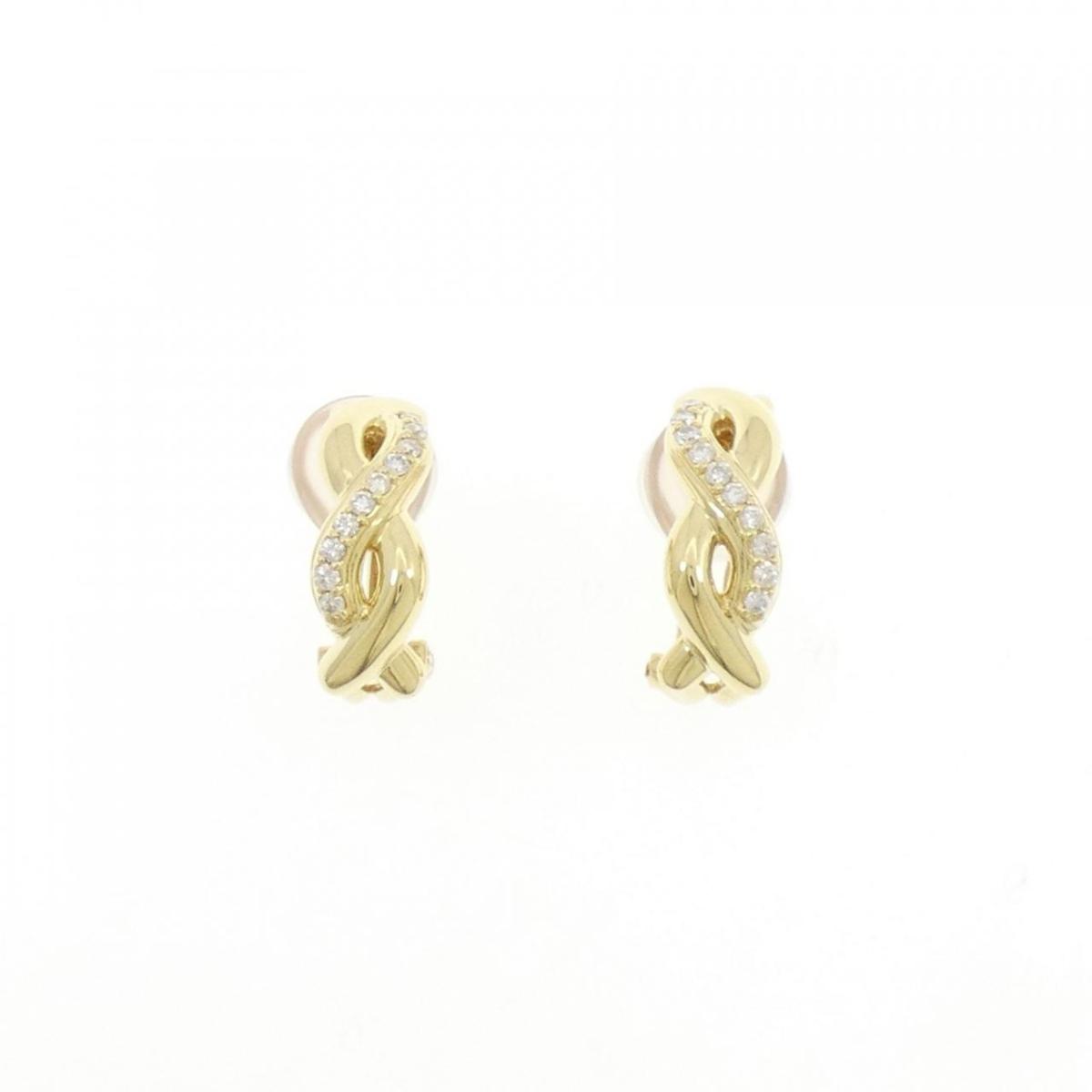 K18YG ダイヤモンド ピアス／イヤリング 0.20CT【中古】
