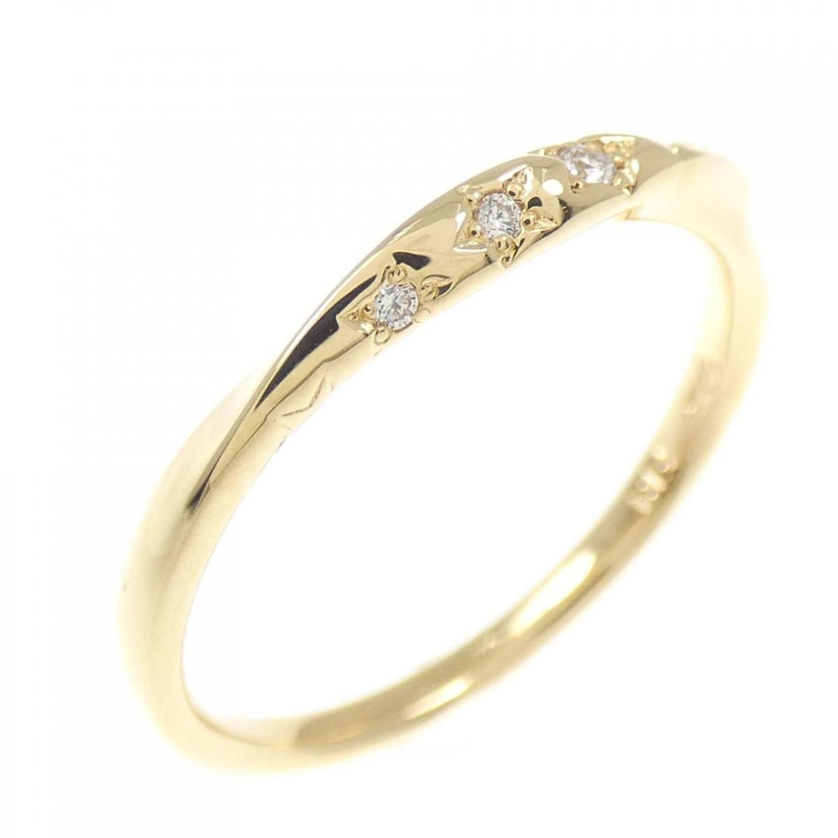 スタージュエリー ダイヤモンド リング 0.02CT【中古】