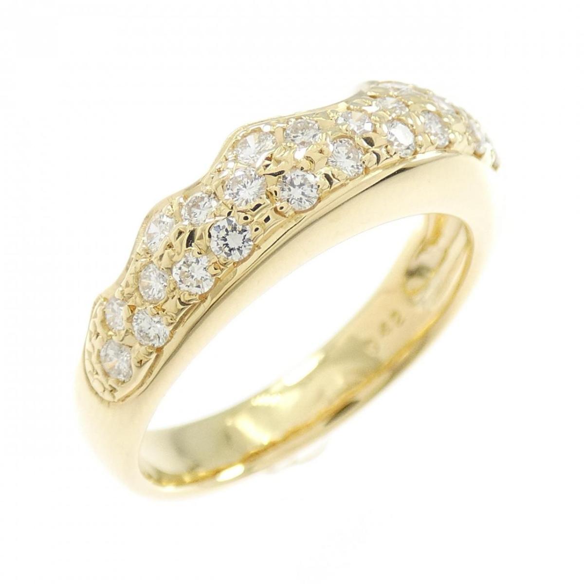 K18YG ダイヤモンド リング 0.42CT【中古】｜KOMEHYO ONLINESTORE 店 115,300円