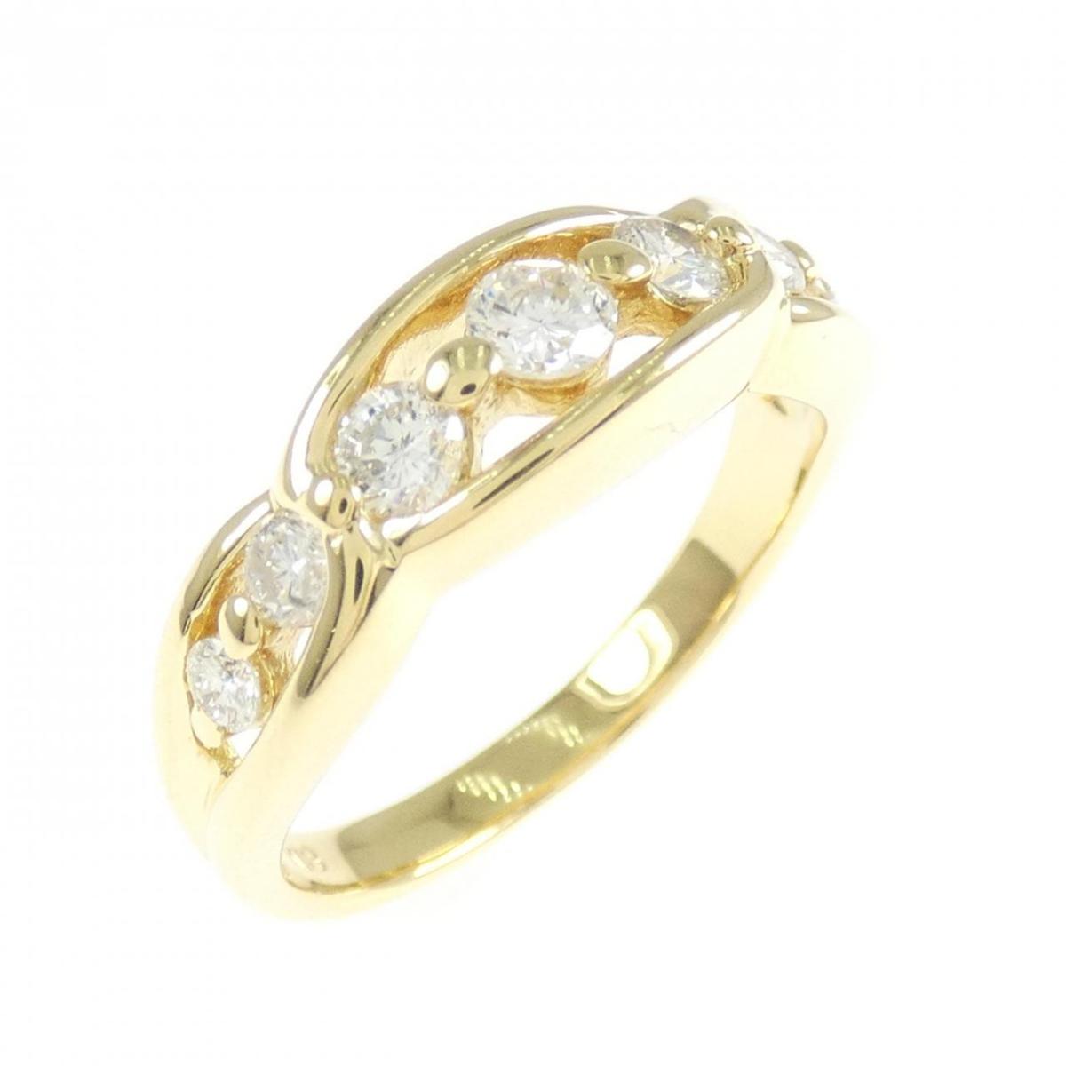 K18YG ダイヤモンド リング 0.52CT【中古】｜KOMEHYO ONLINESTORE 店