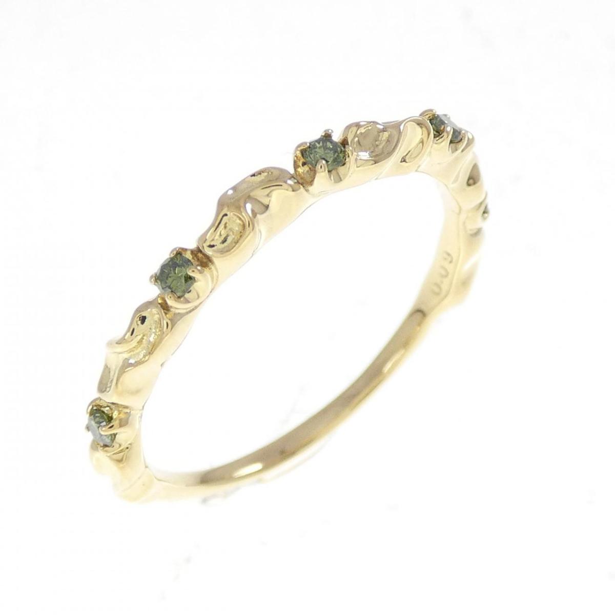 K18YG ダイヤモンド リング 0.09CT【中古】｜KOMEHYO ONLINESTORE 店