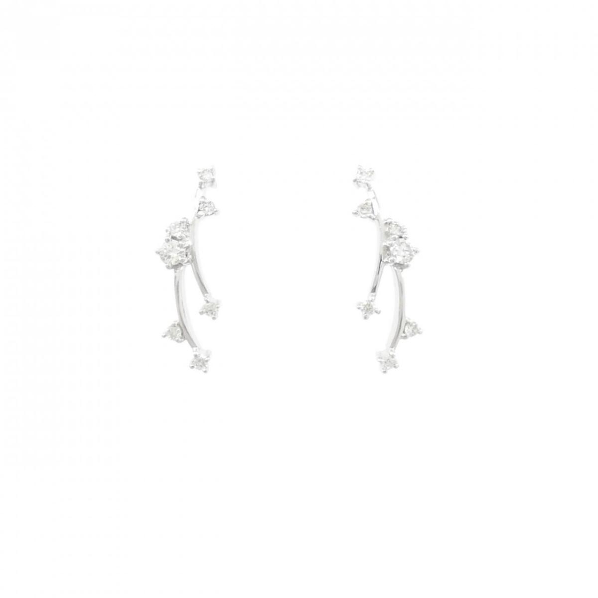 スタージュエリー ダイヤモンド ピアス 0.12CT【中古】