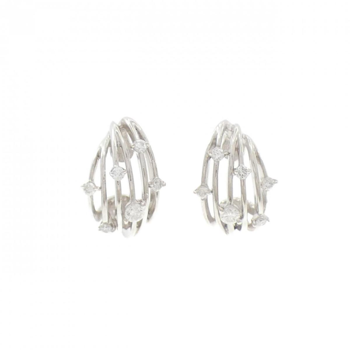 PT900 ダイヤモンド ピアス 0.30CT【中古】|KOMEHYO ONLINESTORE 店