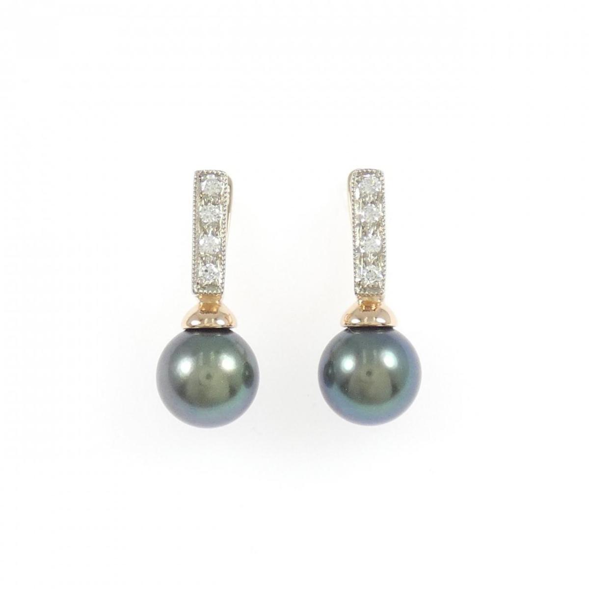 585PG/585WG アコヤパール ピアス 7.8mm【中古】｜KOMEHYO ONLINESTORE 店 51,360円