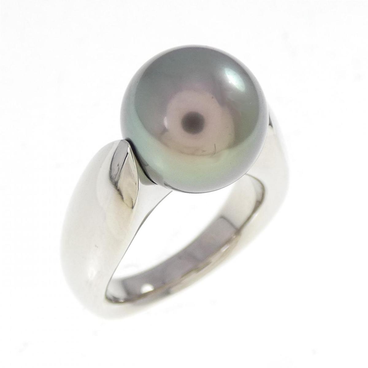 ミキモト 黒蝶パール リング 10.5mm【中古】