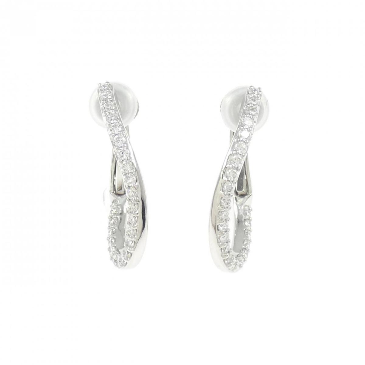 PT900 ダイヤモンド イヤリング 0.50CT【中古】｜KOMEHYO ONLINESTORE 店