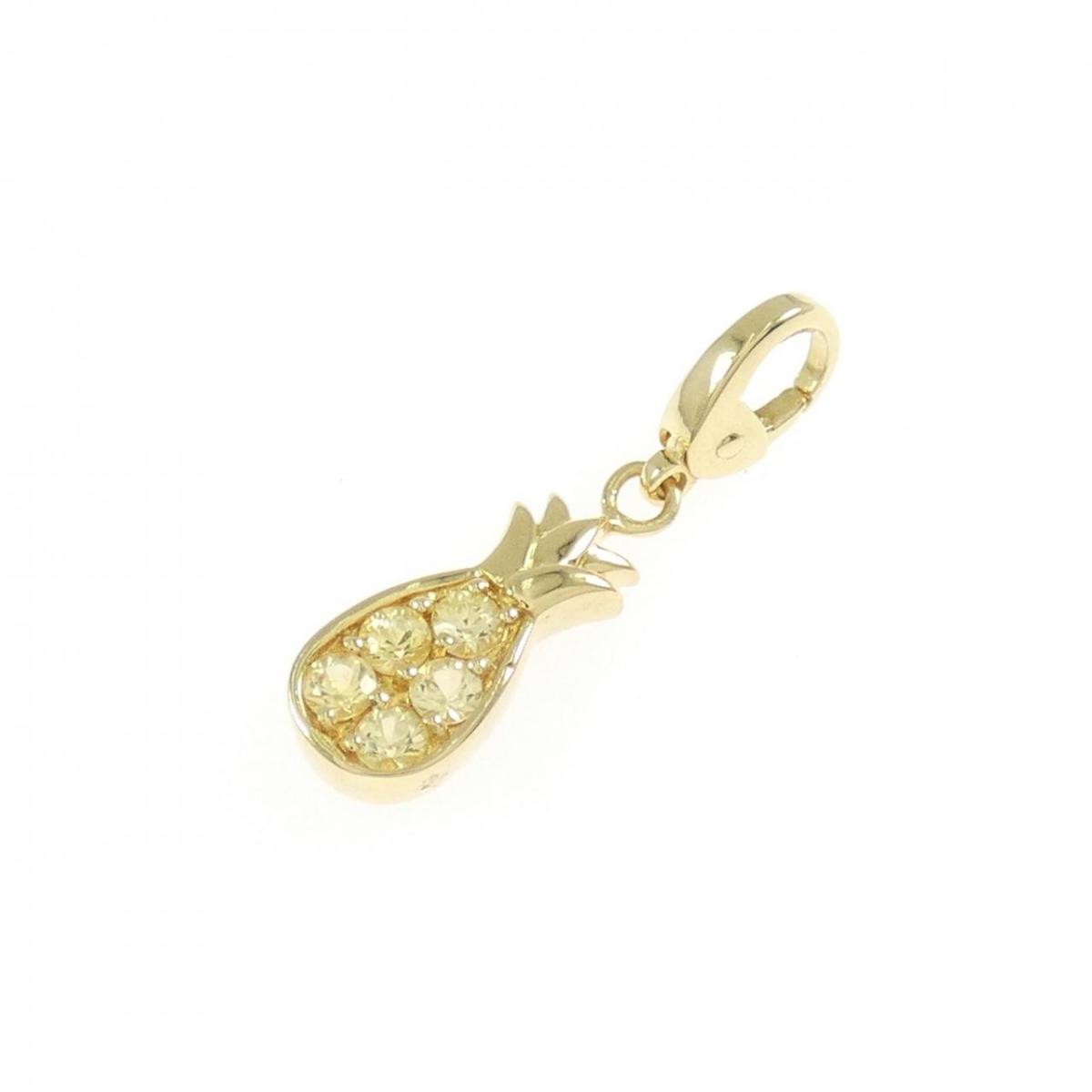 ポンテヴェキオ サファイヤ チャーム 0.20CT【中古】