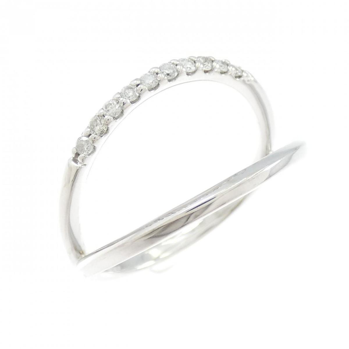 K14WG ダイヤモンド リング 0.10CT【中古】｜KOMEHYO ONLINESTORE 店