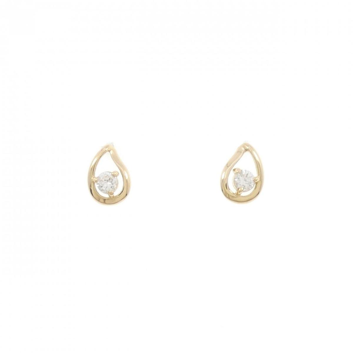 【リメイク】K18YG ダイヤモンド ピアス 0.10CT【中古】｜KOMEHYO ONLINESTORE 店