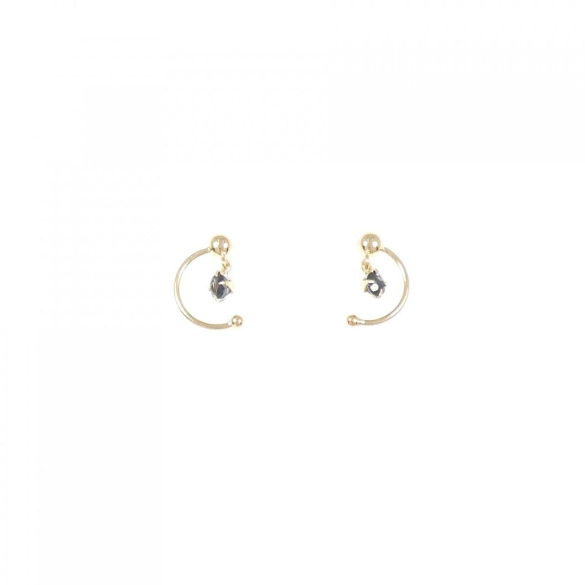 K18YG サファイヤ ピアス【中古】 18,944円