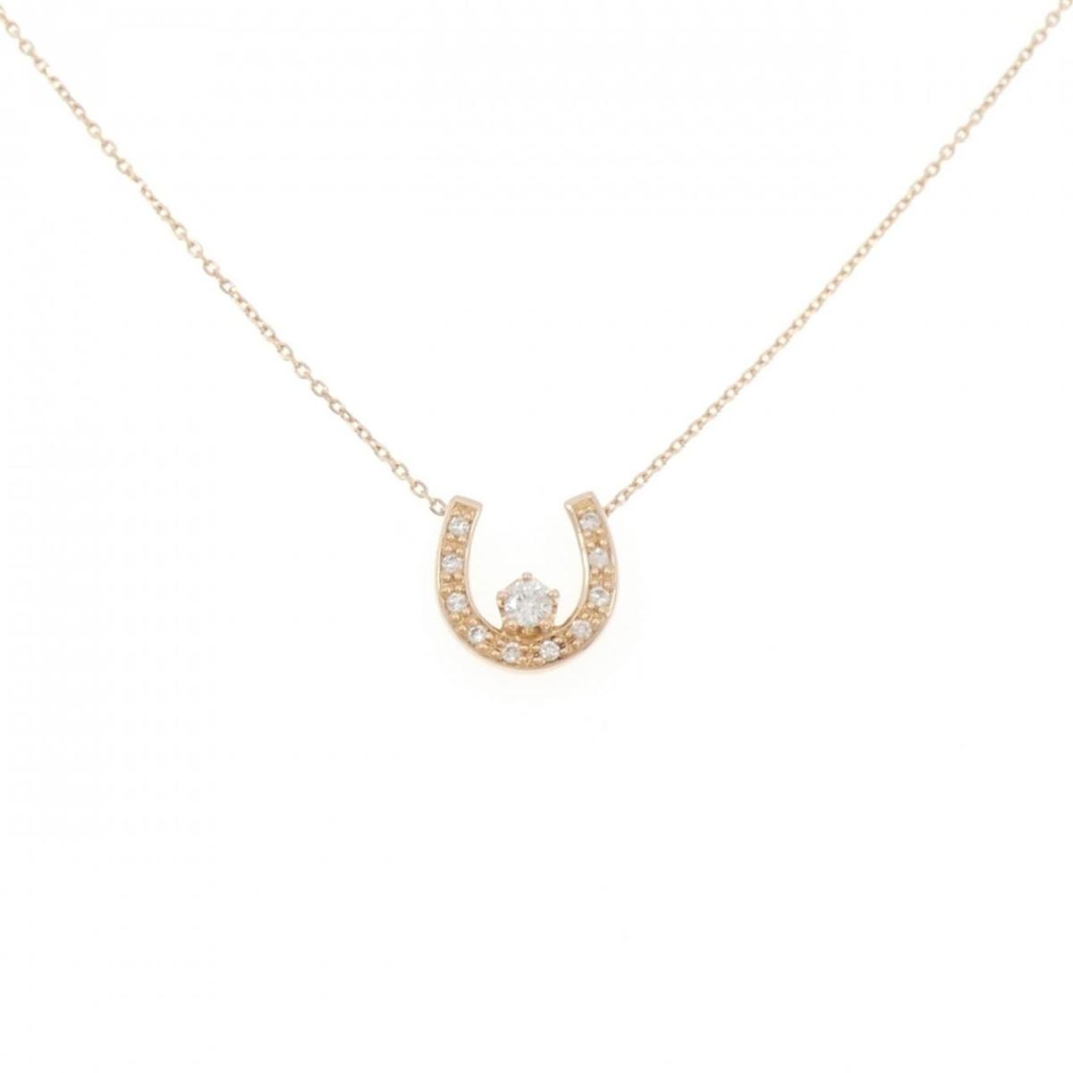 4゜C ダイヤモンド ネックレス 0.116CT【中古】｜KOMEHYO ONLINESTORE 店 45,360円