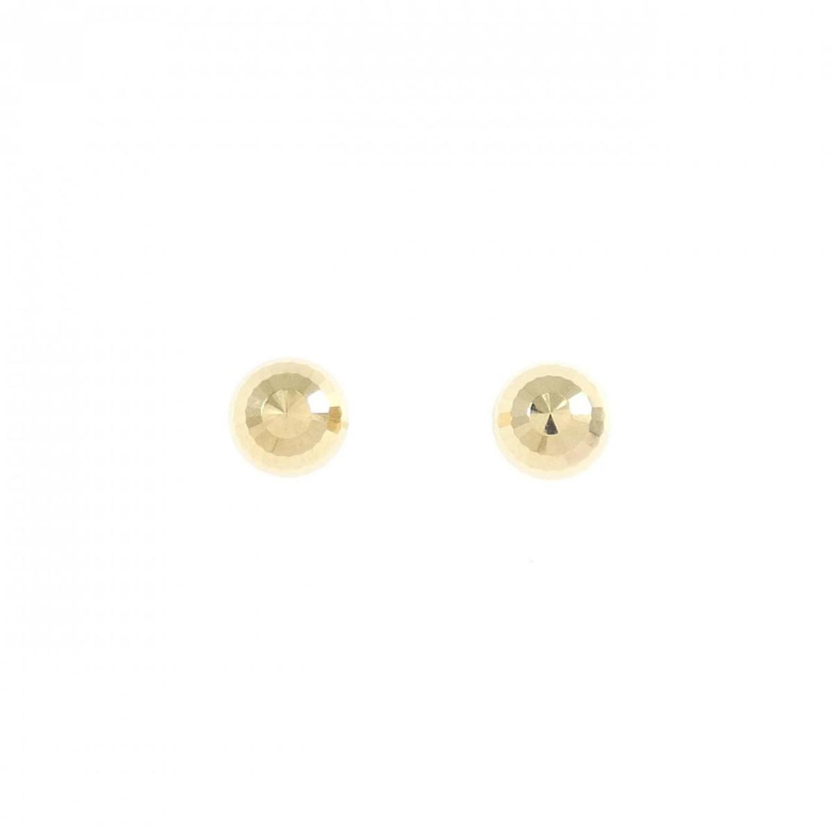 K18YG ピアス【中古】