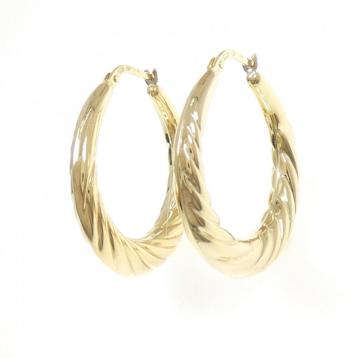 750YG フープ ピアス【中古】｜KOMEHYO ONLINESTORE 店