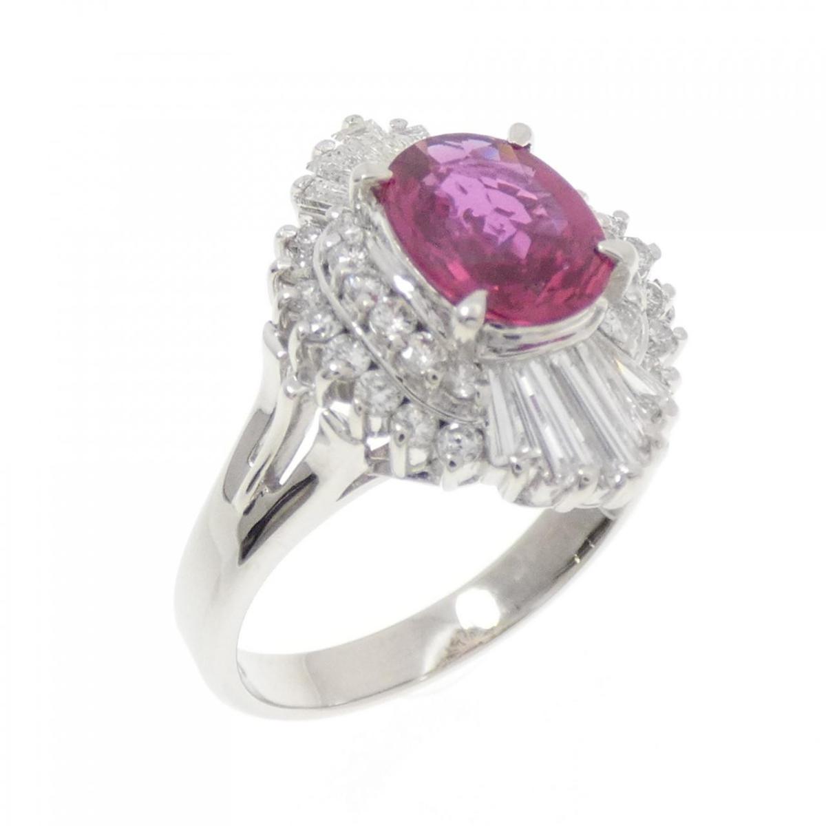 PT900 ルビー リング 1.04CT【中古】｜KOMEHYO ONLINESTORE 店 140,300円