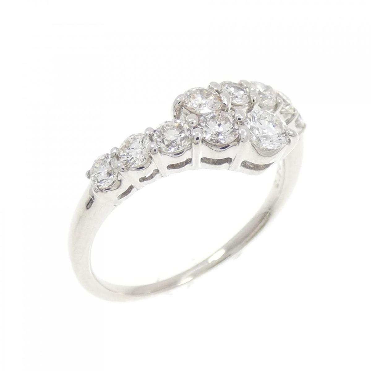 PT900 ダイヤモンド リング 0.70CT【中古】