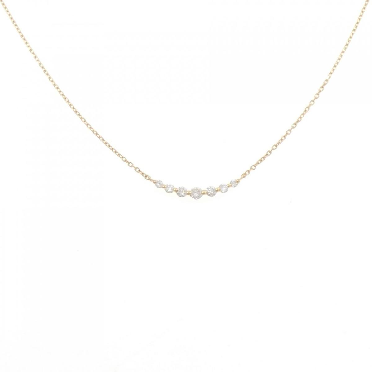 ヴァンドーム ダイヤモンド ネックレス 0.17CT【中古】