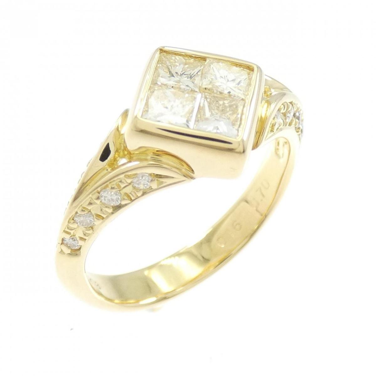 K18YG ダイヤモンド リング 0.70CT【中古】|KOMEHYO ONLINESTORE 店