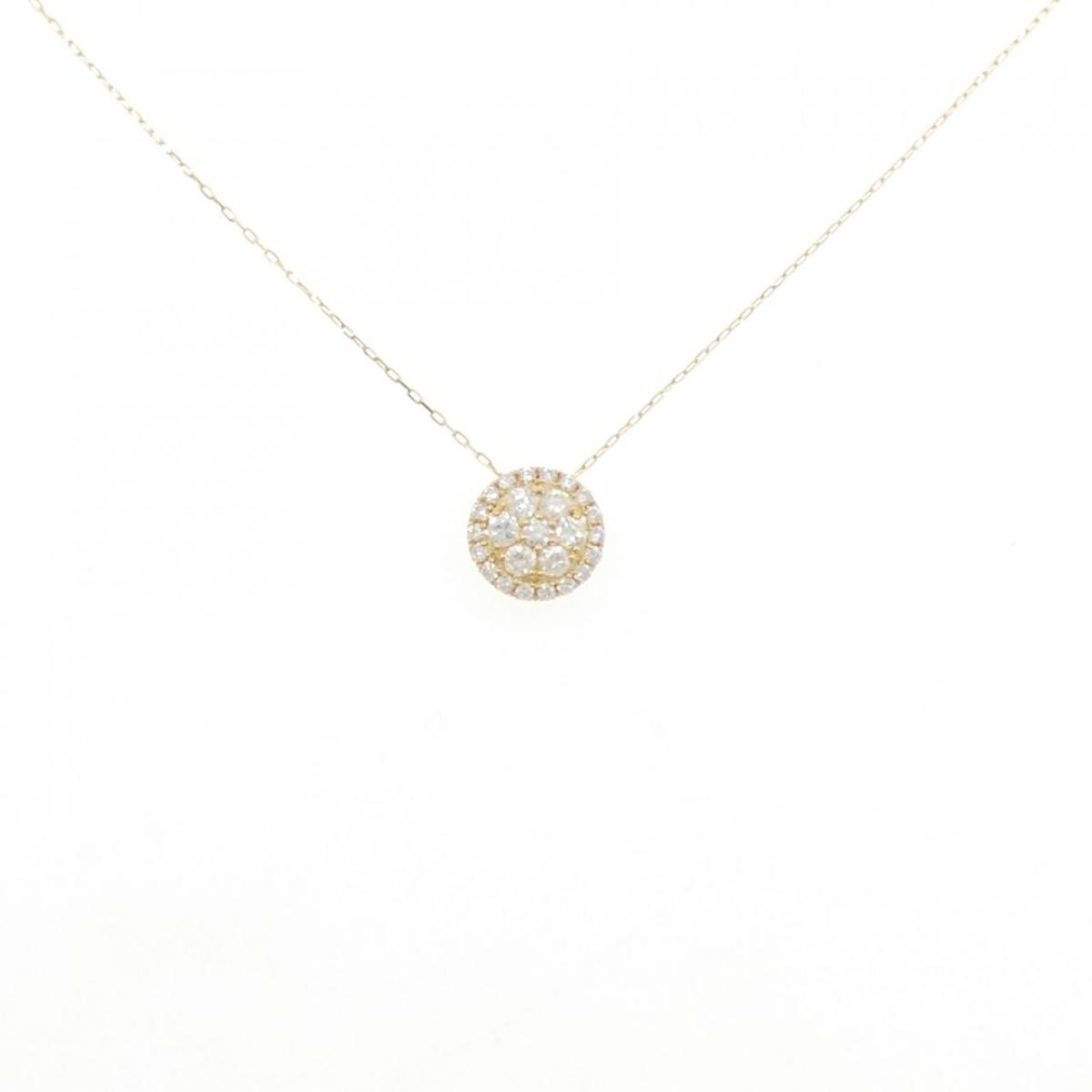 【リメイク】K18YG ダイヤモンド ネックレス 0.30CT【中古】|KOMEHYO ONLINESTORE 店