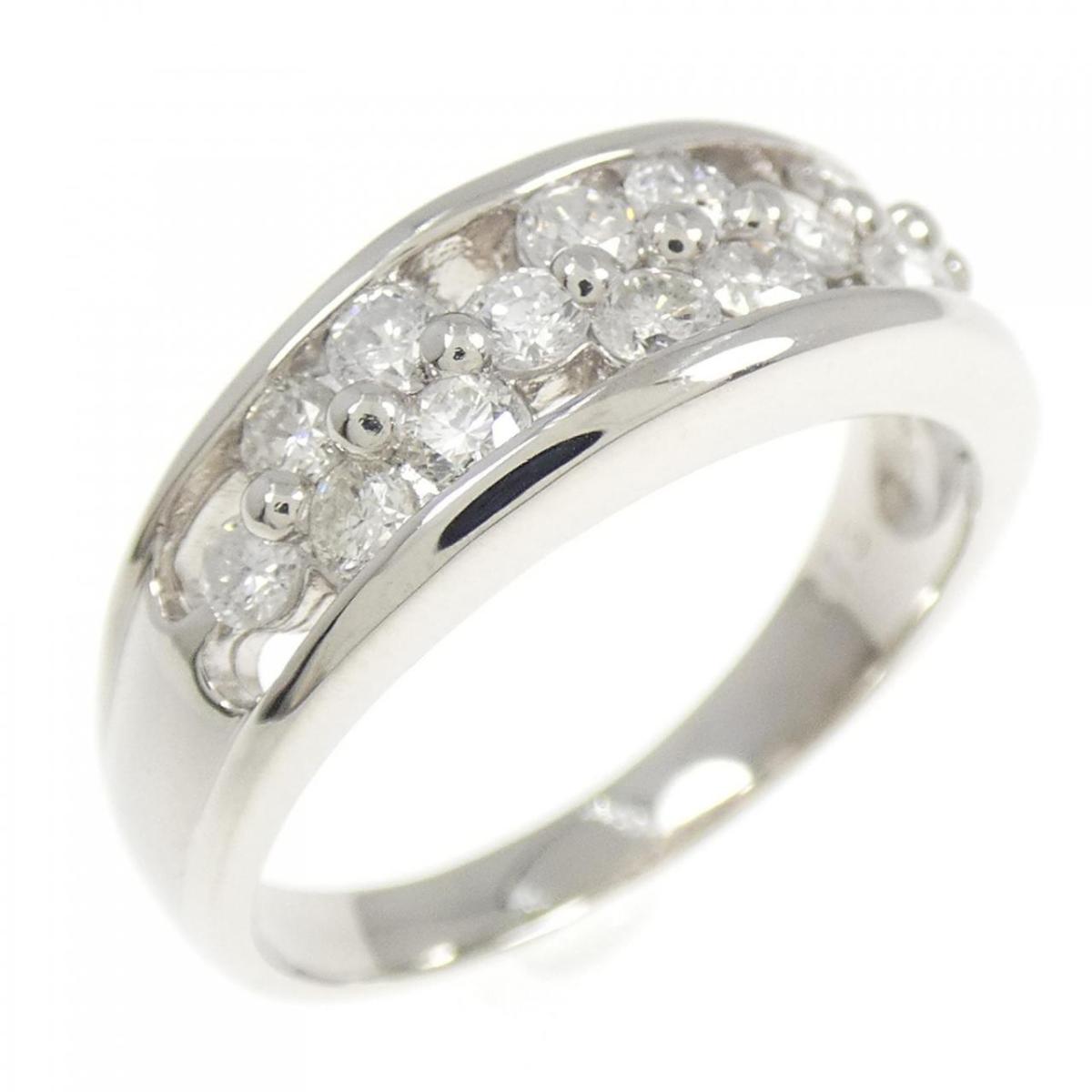 PT900 ダイヤモンド リング 0.75CT【中古】