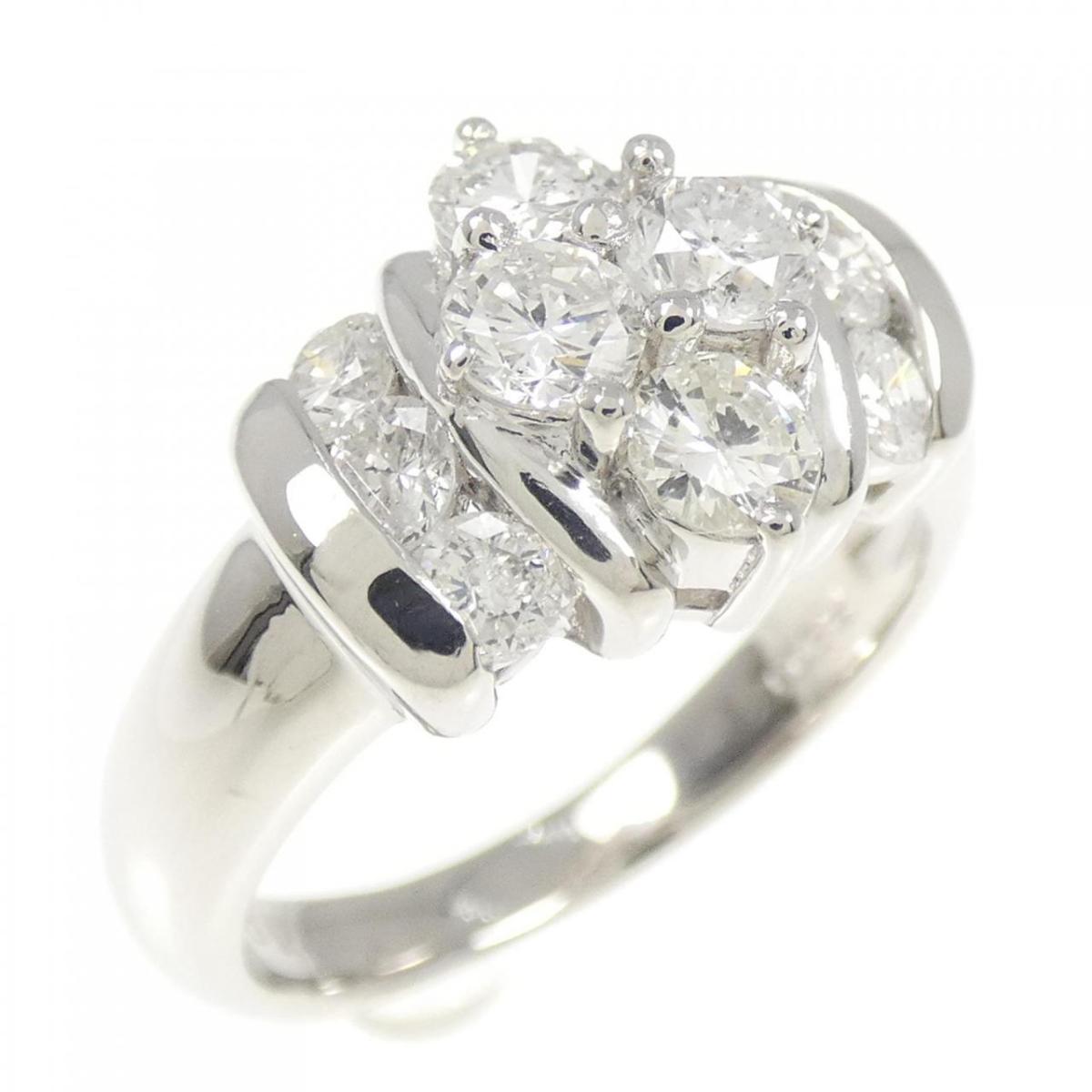 PT900 ダイヤモンド リング 1.04CT【中古】