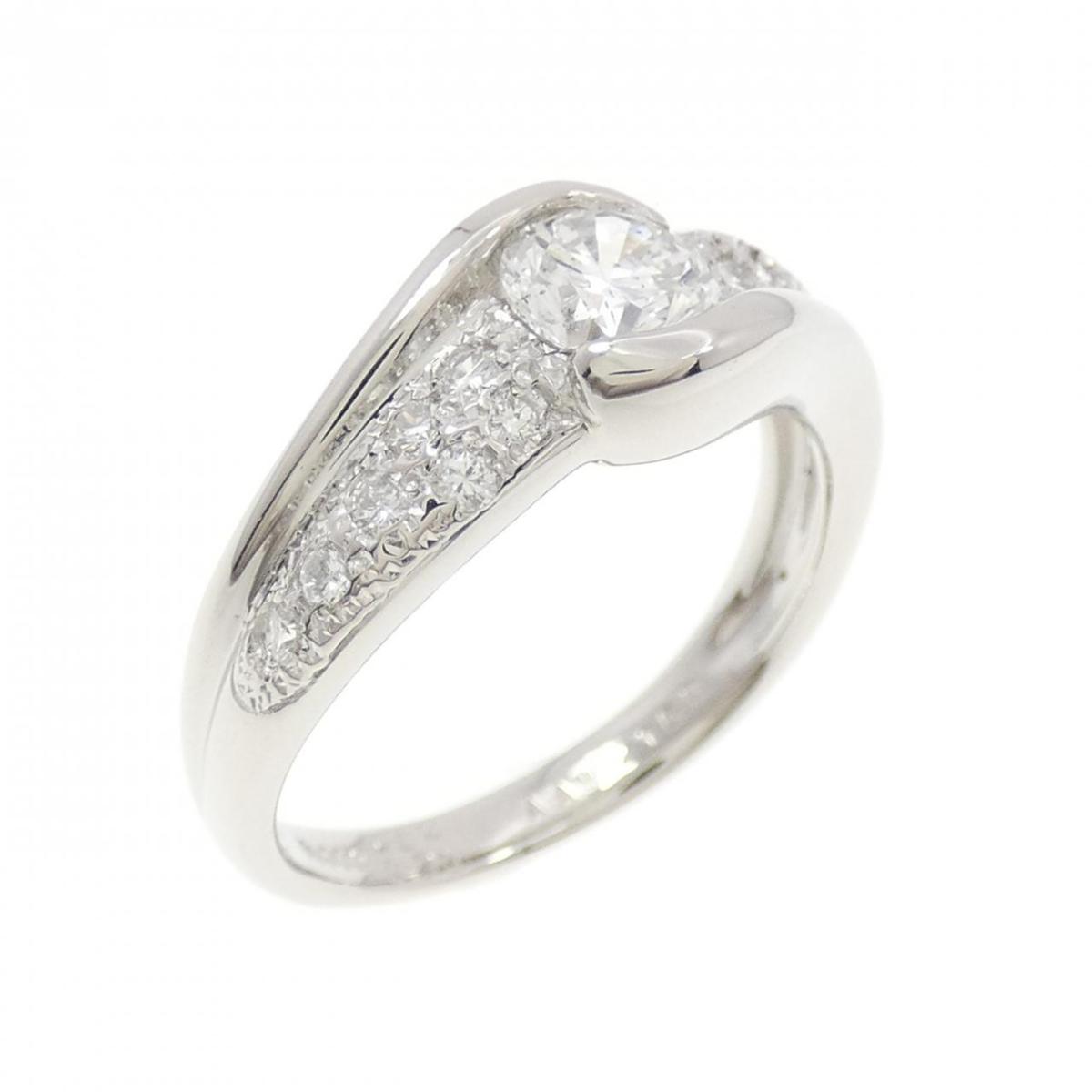PT900 ダイヤモンド リング 0.52CT【中古】