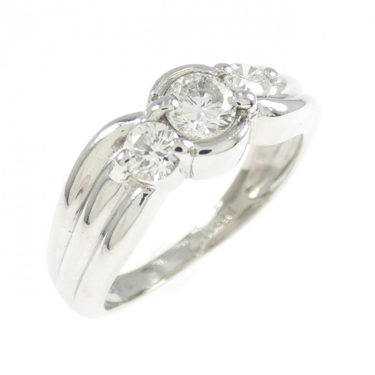 PT900 ダイヤモンド リング 0.50CT【中古】