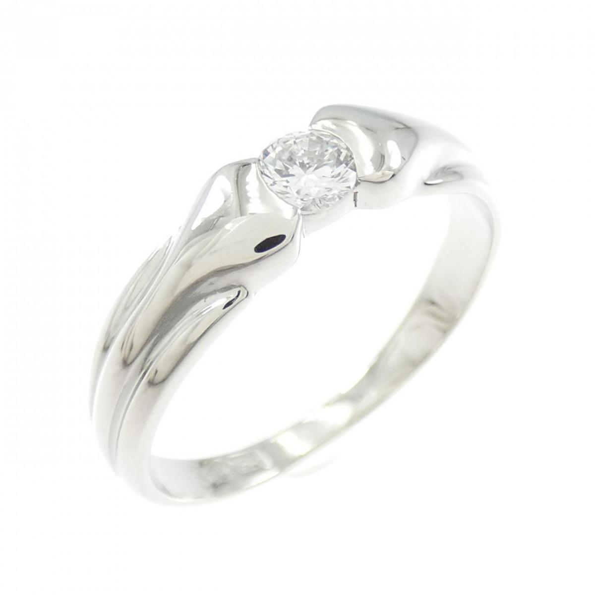 PT1000 ダイヤモンド リング 0.133CT【中古】
