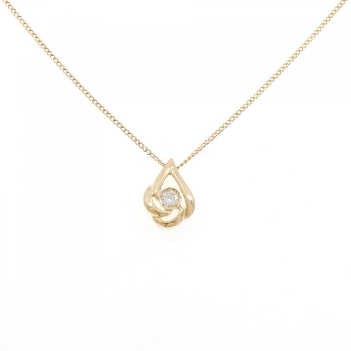 K18YG ダイヤモンド ネックレス 0.10CT【中古】｜KOMEHYO ONLINESTORE 店