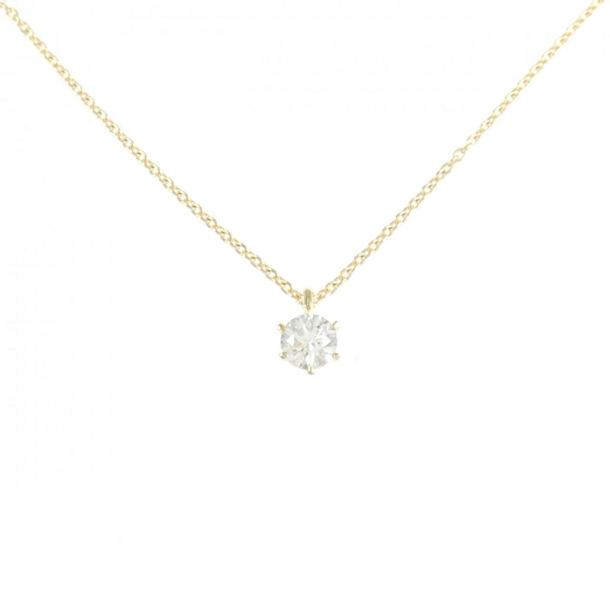 【リメイク】K18YG ダイヤモンド ネックレス 0.209CT F SI1 EXT H&C【中古】｜KOMEHYO ONLINESTORE 店