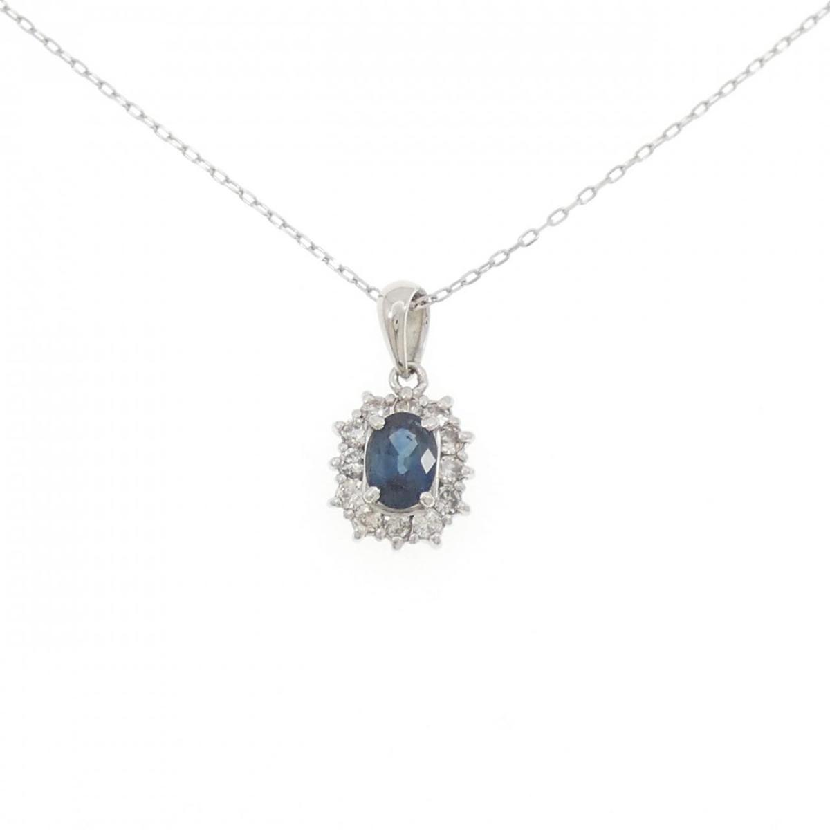 PT900/PT850 サファイヤ ネックレス 0.85CT【中古】｜KOMEHYO ONLINESTORE 店