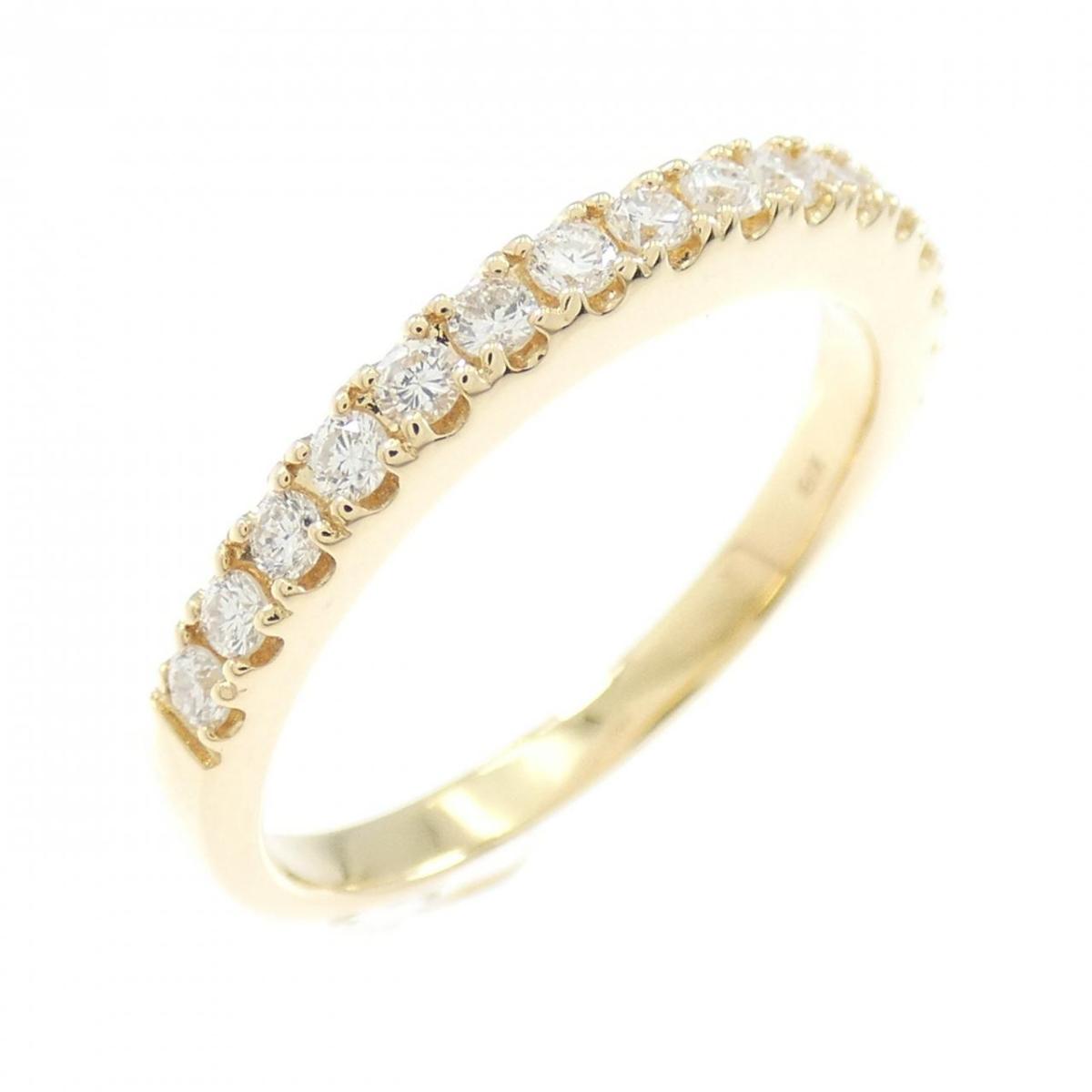 【リメイク】K18YG ハーフエタニティ ダイヤモンド リング 0.32CT【中古】｜KOMEHYO ONLINESTORE 店