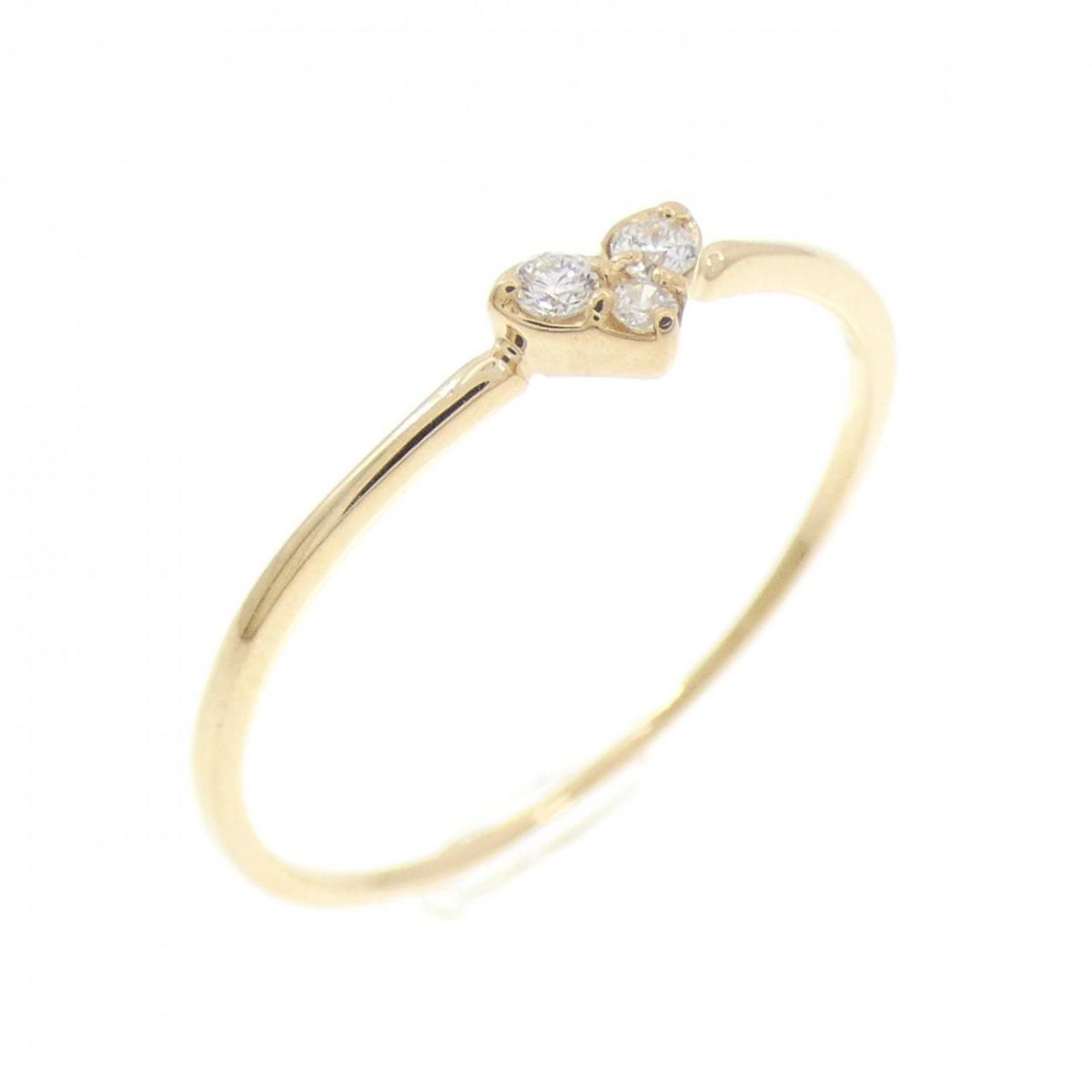 【リメイク】K18YG ハート ダイヤモンド リング 0.05CT【中古】｜KOMEHYO ONLINESTORE 店