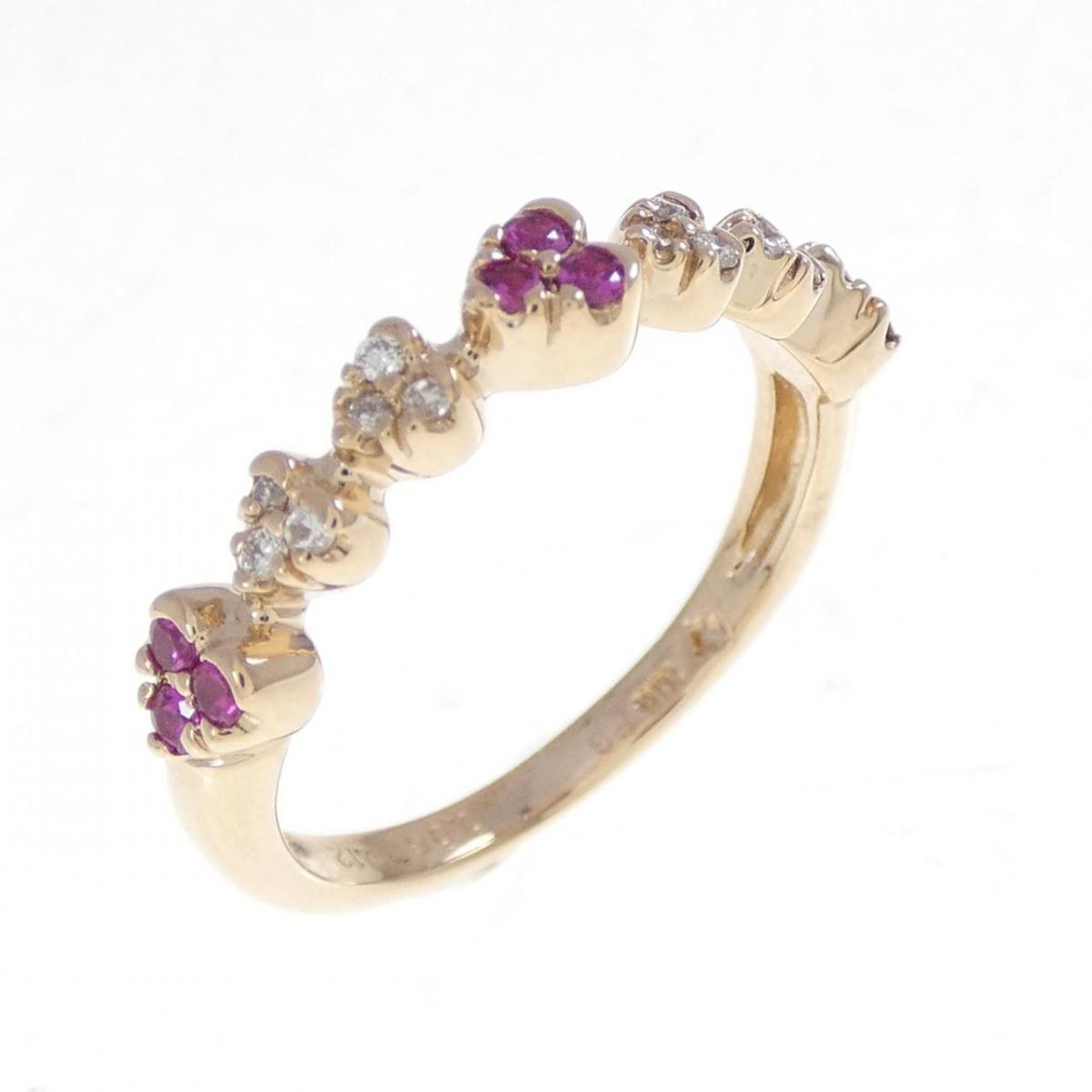 ポンテヴェキオ ルビー リング 0.12CT【中古】｜KOMEHYO ONLINESTORE 店