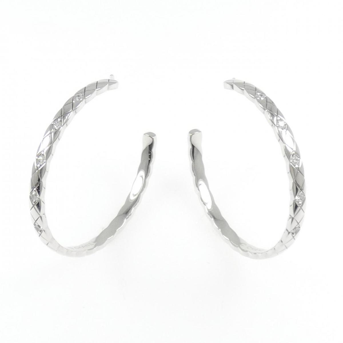 楽天市場】シャネル CHANEL ピアス マトラッセ ココクラッシュ K18YG