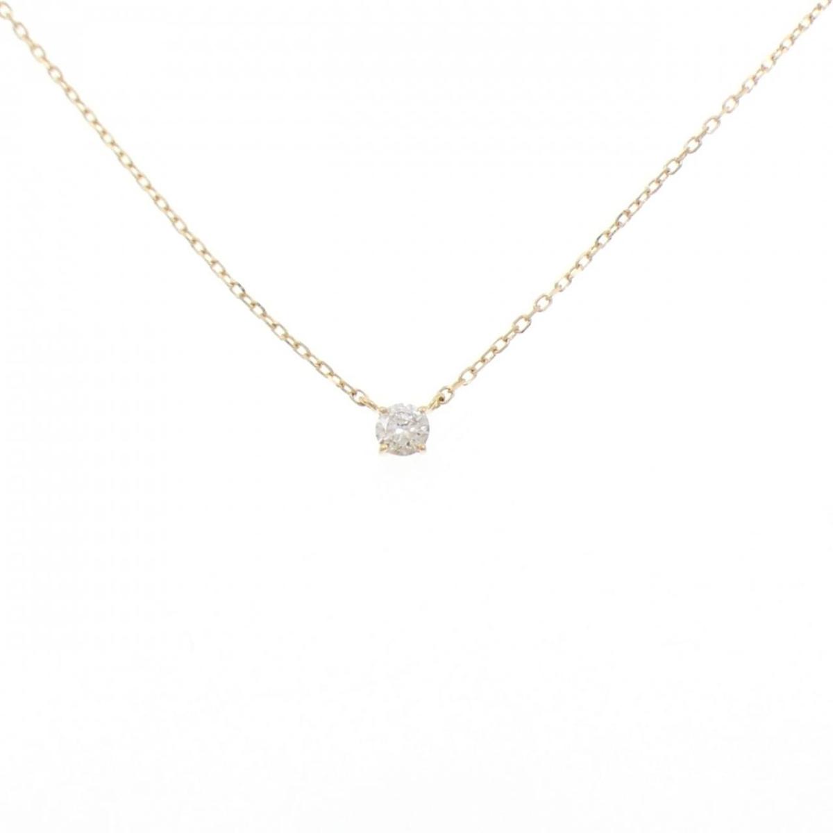 4゜C ダイヤモンド ネックレス【中古】