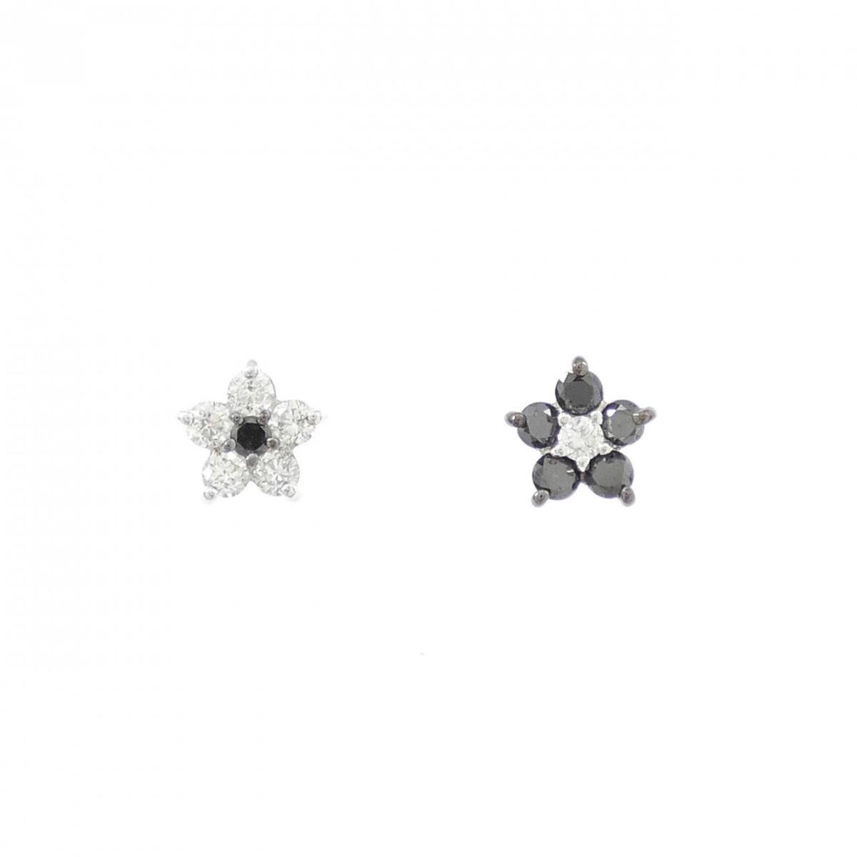 ポンテヴェキオ ダイヤモンド ピアス 0.41CT【中古】