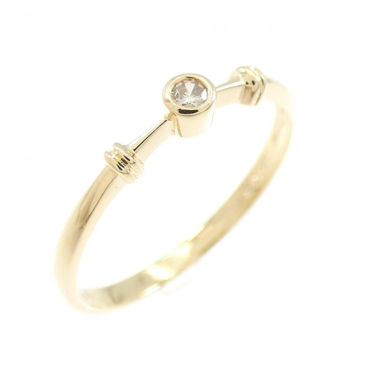 K18YG ダイヤモンド リング 0.03CT【中古】|KOMEHYO ONLINESTORE 店