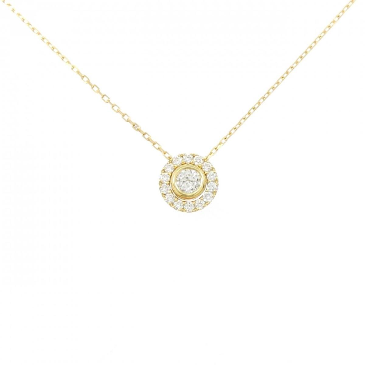 K18YG ダイヤモンド ネックレス 0.159CT【中古】|KOMEHYO ONLINESTORE 店