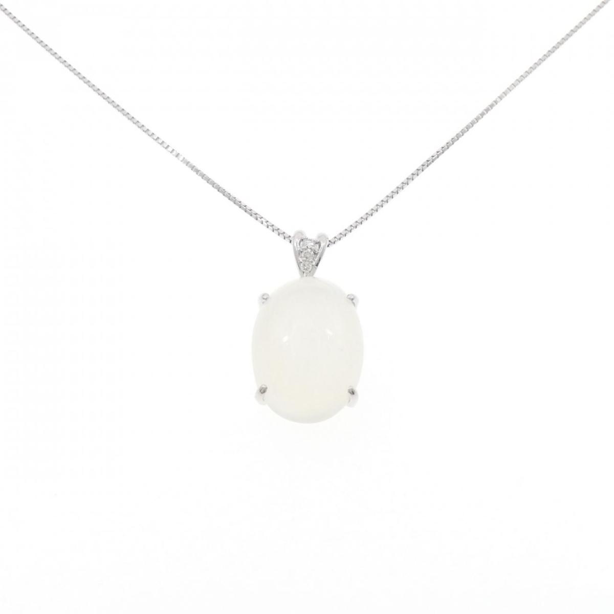K18WG ムーンストーン ネックレス 10.76CT【中古】｜KOMEHYO ONLINESTORE 店