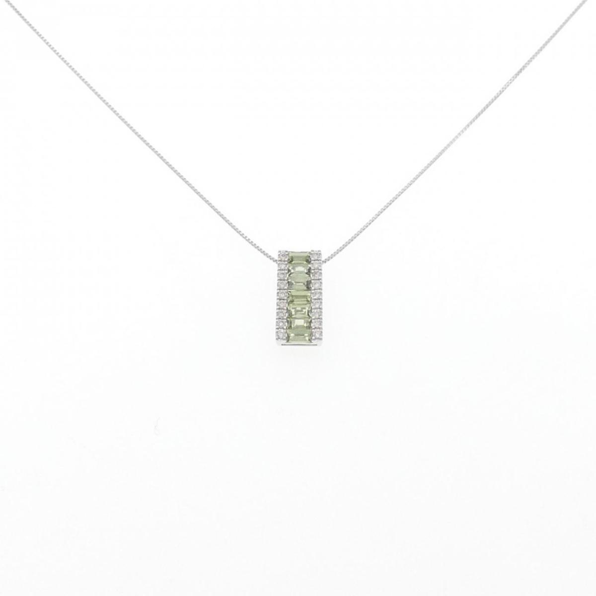 K18WG サファイヤ ネックレス 0.80CT【中古】|KOMEHYO ONLINESTORE 店