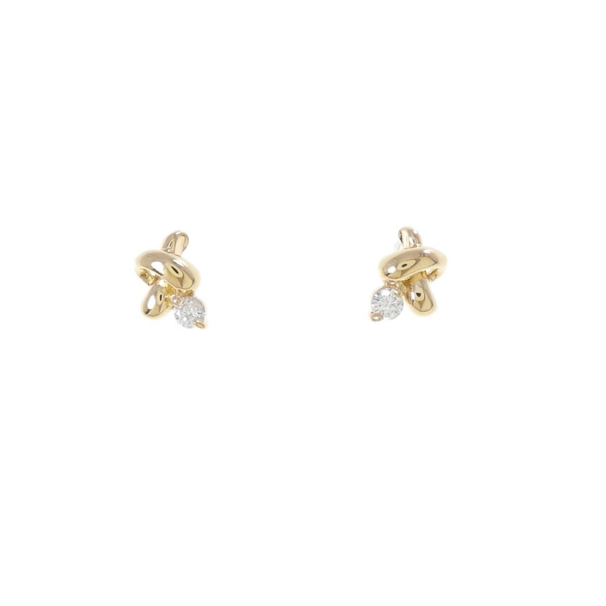 K18YG ダイヤモンド ピアス 0.08CT【中古】｜KOMEHYO ONLINESTORE 店 28,470円